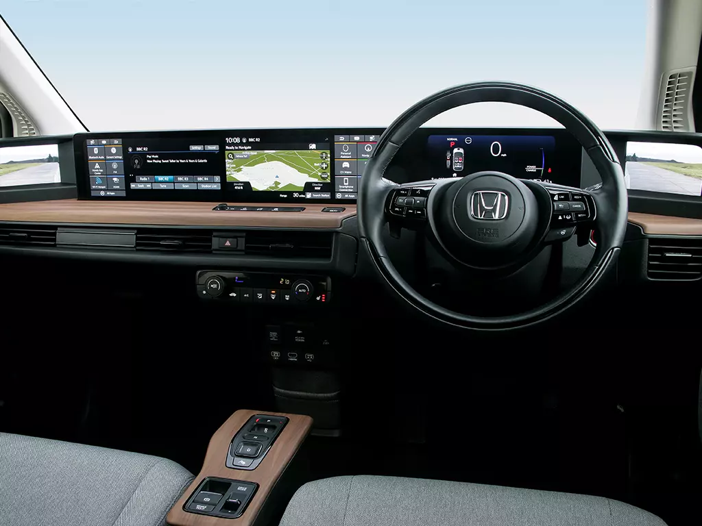 Honda e deals advance interior