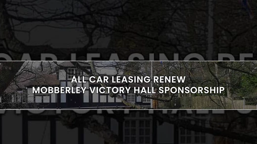 Mobberley Victory Hall Bowls Sponsorship Renewed 