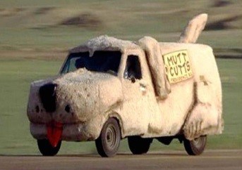 2. Dog Car- Dumb & Dumber- Ford Econoline (1984)
