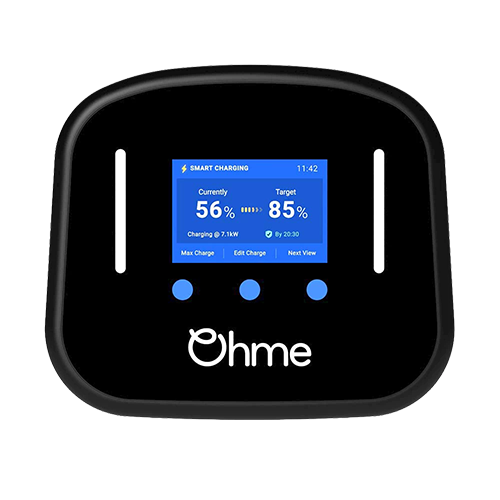 Ohme Home Pro tethered EV charger