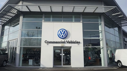 An image of the Volkswagen Van Centre where Stable Vehicle Contracts has its offices