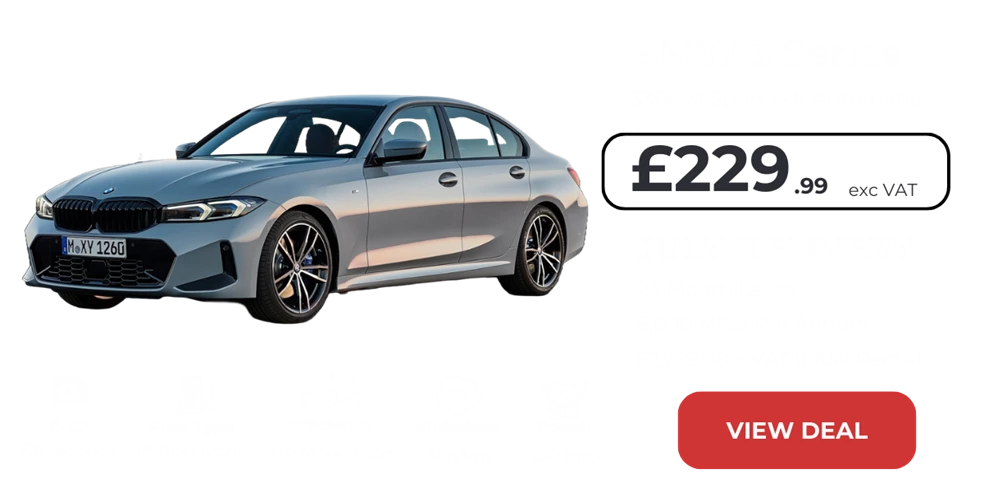 BMW 3 Series PHEV - £229.99 + VAT