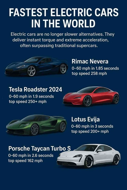 Fastest Electric Cars in the World