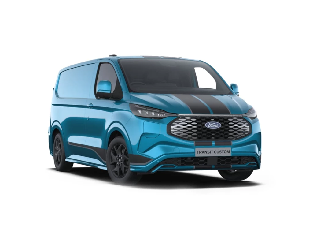 Ford Transit Custom E- 320 L1 RWD 160KW 65KWH H1 Van Sport Auto