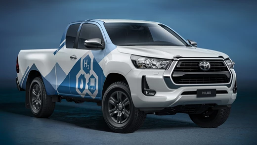  Unveiling of Toyota's Pioneering Hydrogen Hilux Prototype