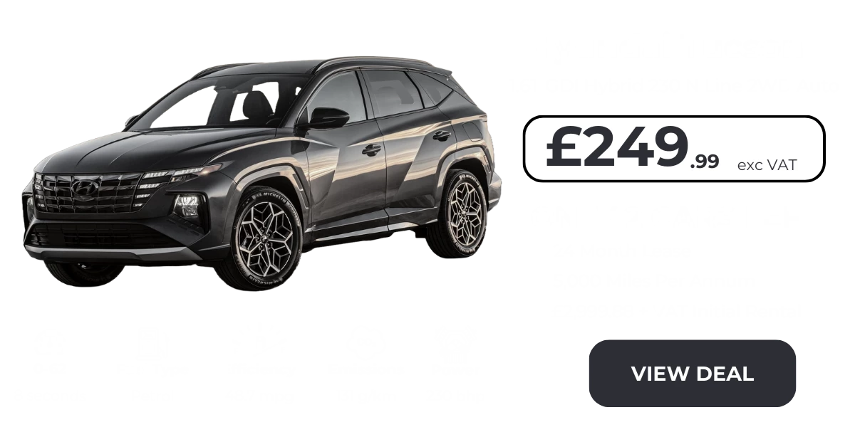 Hyundai Tucson 230 N Line - £249.99 + VAT