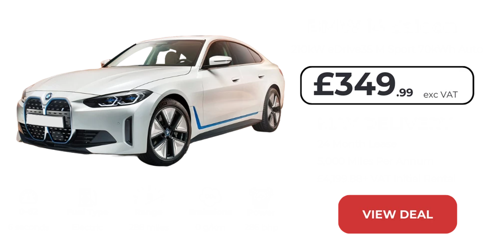 BMW i4 - £349.99 + VAT
