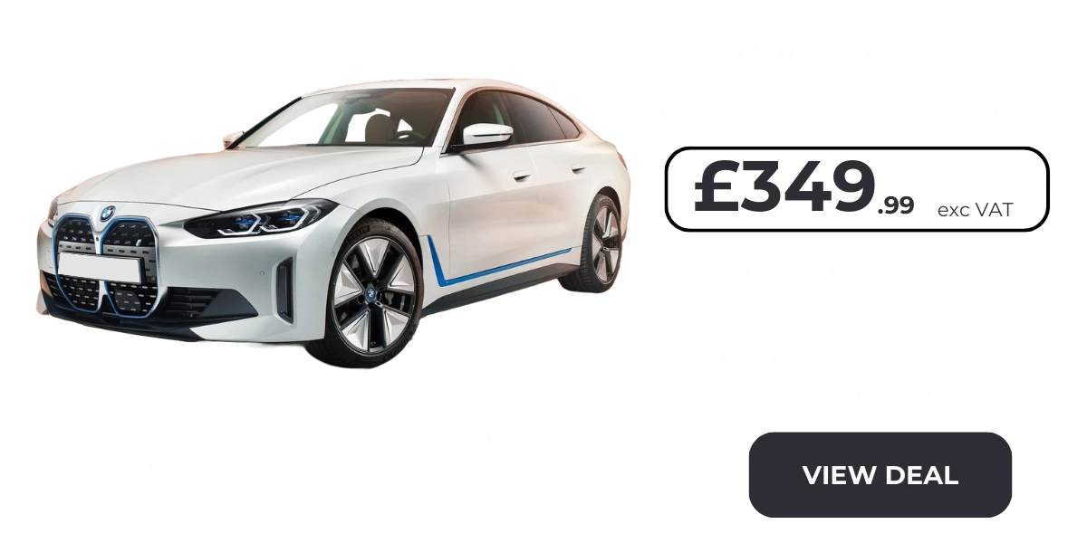BMW i4 - £349.99 + VAT