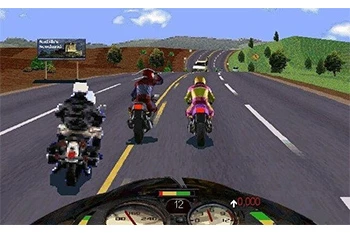 Road Rash Gameplay Screenshot