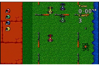Micro Machines Turbo Tournament '96 Gameplay Screenshot