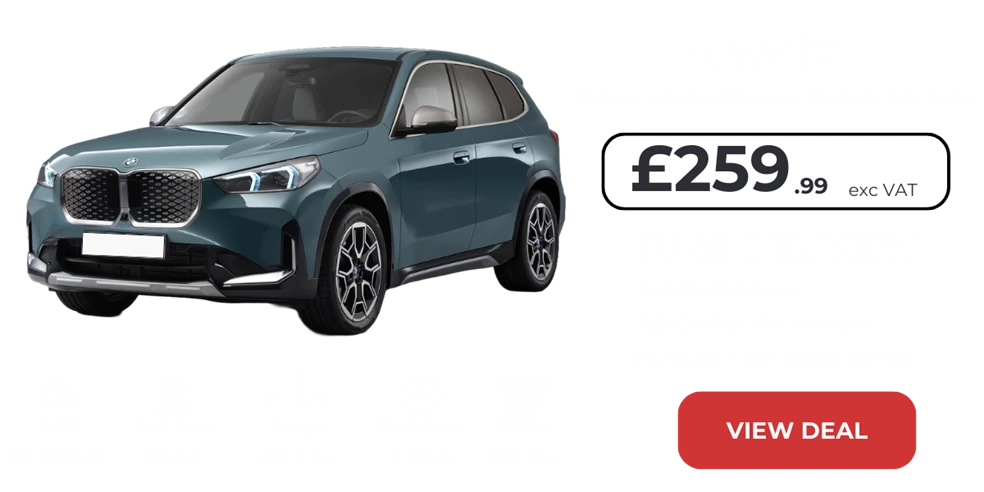 BMW iX1 - £259.99 + VAT