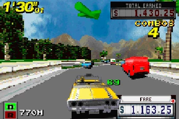 Crazy Taxi Gameplay Screenshot