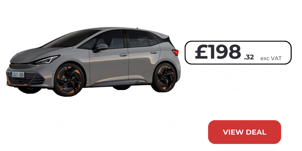 CUPRA Born - £198.32 + VAT