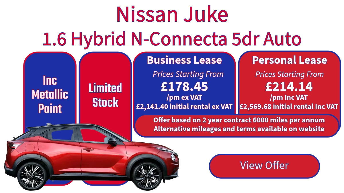 Nissan Juke Hybrid Lease Deal