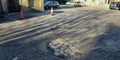 DIY Filled Pothole