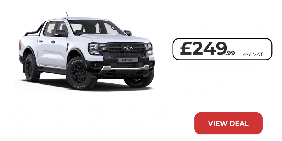 Ford Ranger Tremor - £249.99 + VAT