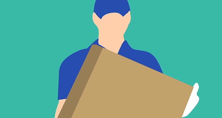 Courier - postman, delivery driver, takeaway