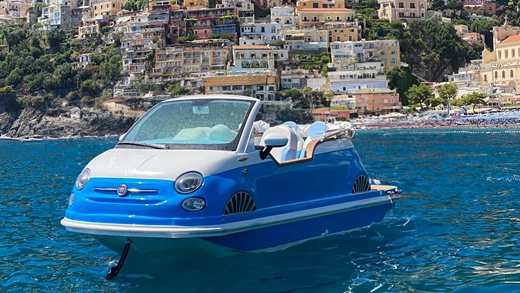 Introducing the World's First FIAT 500 Boat – Your Chance to Own This Limited Edition Unique Vessel!
