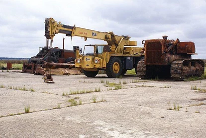 Vehicle Graveyard at RAF Folkingham