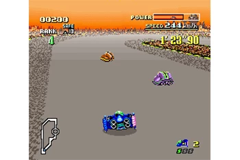 F-Zero Gameplay Screenshot