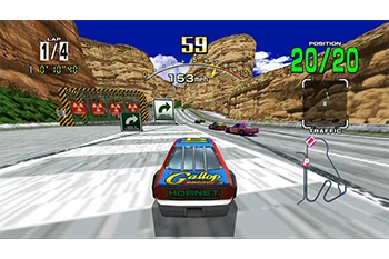 Daytona USA Gameplay Screenshot