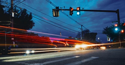 An image showing traffic lights