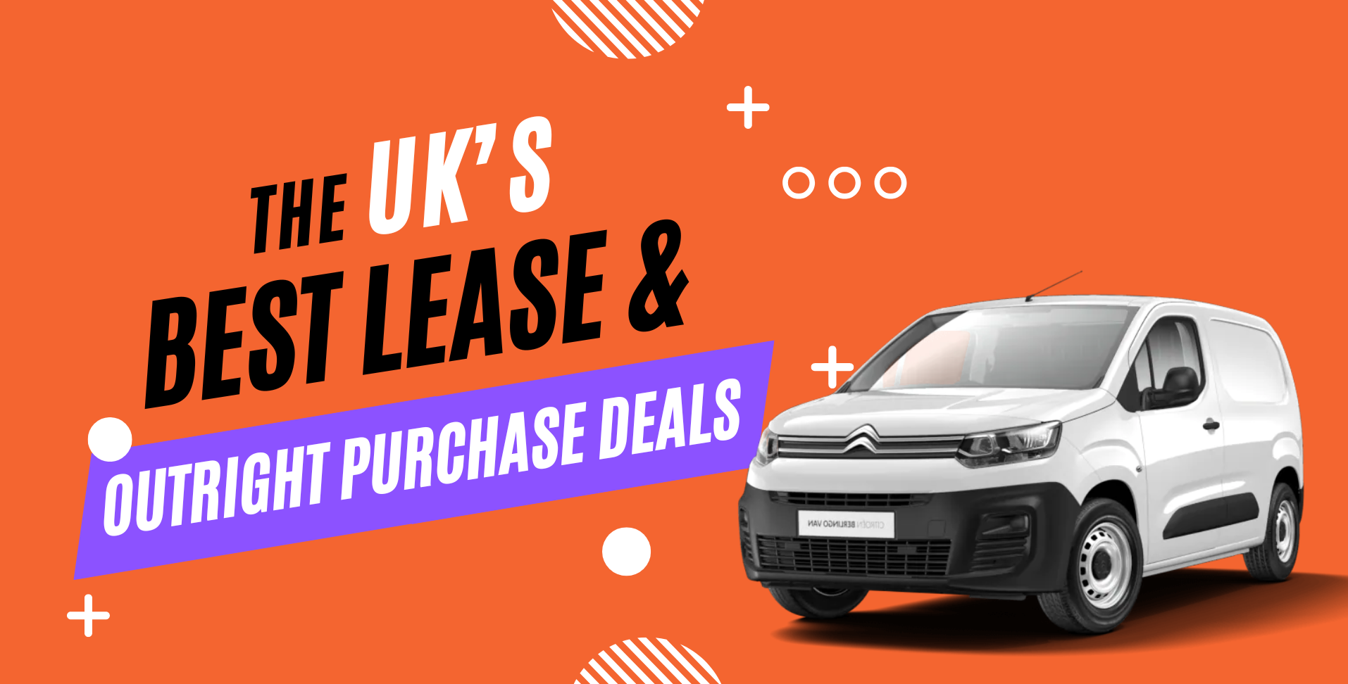 New Van Deals. Lease Deals and Outright Purchase