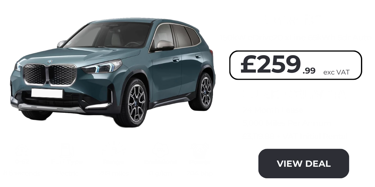 BMW iX1 - £259.99 + VAT