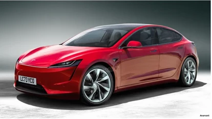 Tesla Hatchback Render